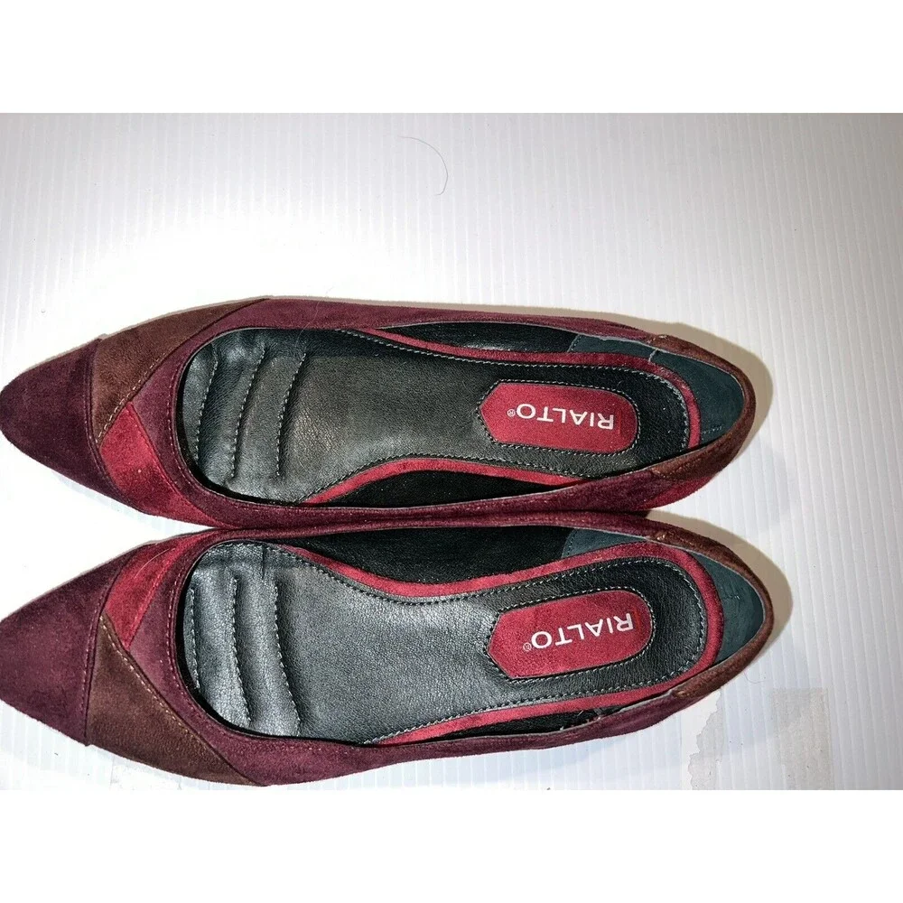 Women’s Rialto Dress Shoe Red - Picture 5 of 7